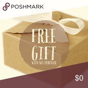 Free gift with $25 purchase!!
